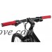 RockBros Bike Handlebar Grips Double Lock-on Bicycle Bar Ends Mountain MTB BMX 22.2mm Black - B07FDVM1QJ